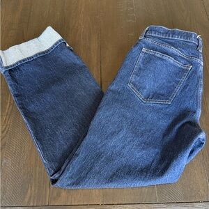 Abercrombie & Fitch Dark Blue Straight Jeans